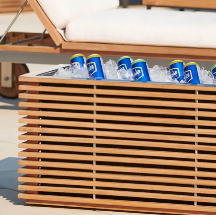 Planter Boxes - Convert into an ice bucket, for keeping drinks chilled outdoors