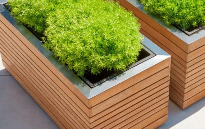 Modern Planter Boxes to match your outdoor furniture
