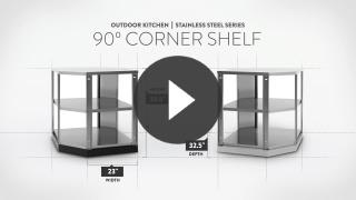 90 Corner Shelf Video