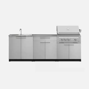 Stainless Steel Sets with Sink