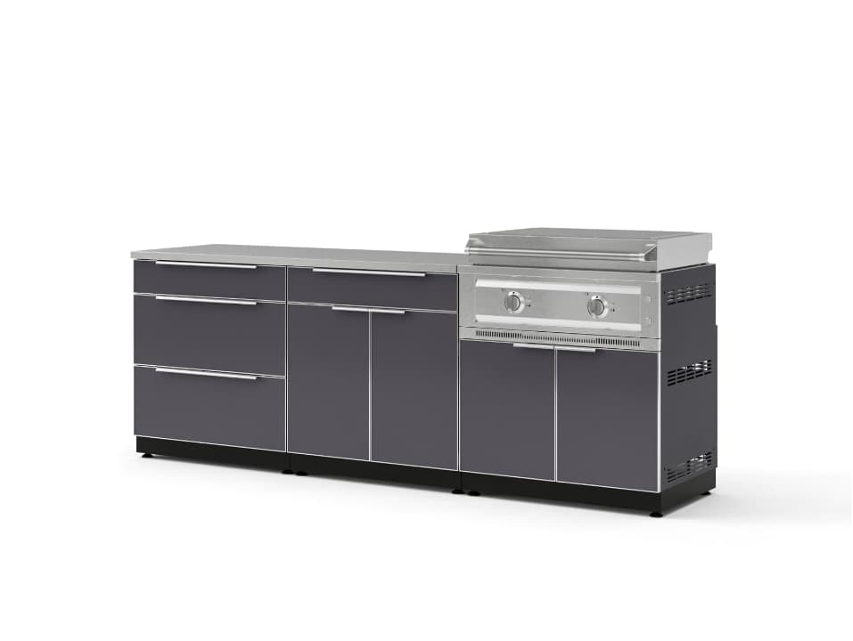 Aluminum Sets with Griddle